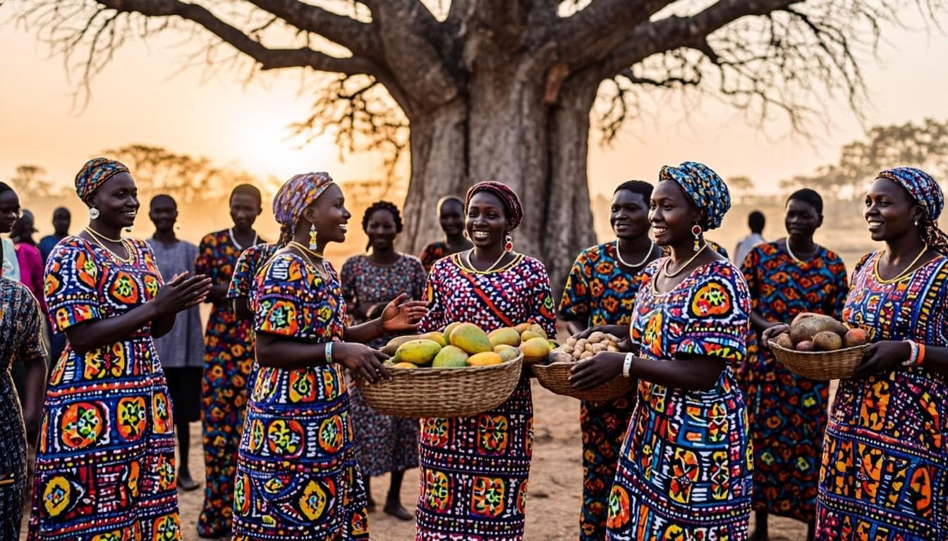 Festival de récolte au Sénégal